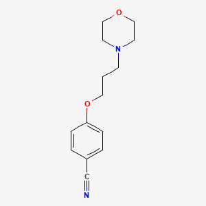 4-(3-Morpholinopropoxy)benzonitrile