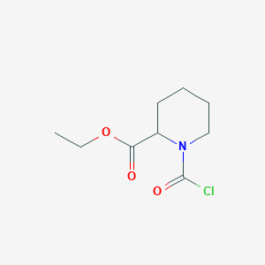 Ethyl 1-(chlorocarbonyl)piperidine-2-carboxylate