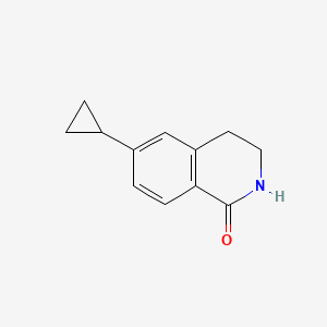 6-cyclopropyl-3,4-dihydro-2H-isoquinolin-1-one