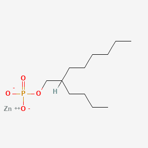 molecular formula C12H25O4PZn B8645108 Zinc 2-butyloctyl phosphate CAS No. 25807-71-0