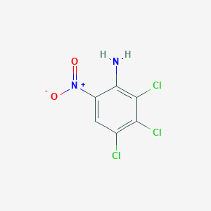 molecular formula C6H3Cl3N2O2 B8645112 2,3,4-Trichloro-6-nitroaniline CAS No. 172215-92-8