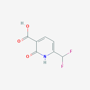 6-(Difluoromethyl)-2-oxo-1,2-dihydropyridine-3-carboxylic acid