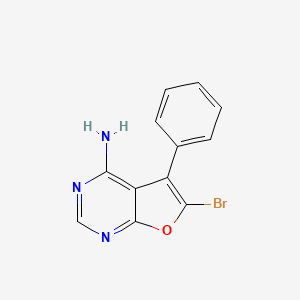 6-Bromo-5-phenyl-furo[2,3-d]pyrimidin-4-ylamine