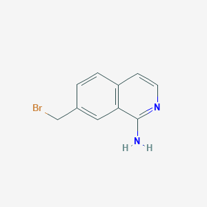 1-Isoquinolinamine, 7-(bromomethyl)-