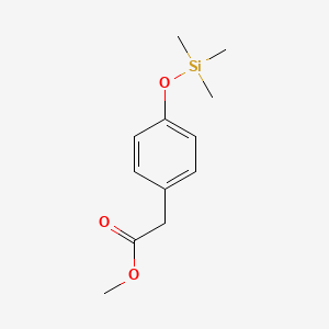 Acetic acid, [p-(trimethylsiloxy)phenyl]-, methyl ester