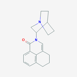 molecular formula C19H22N2O B8645403 Palonosetron-3-ene 