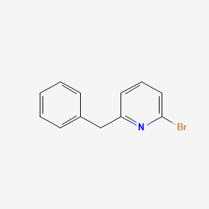 molecular formula C12H10BrN B8645411 2-Benzyl-6-bromopyridine 