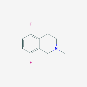 2-Methyl-5,8-difluoro-1,2,3,4-tetrahydro-isoquinoline