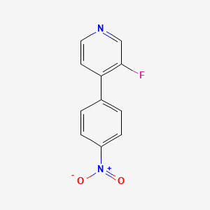 3-Fluoro-4-(4-nitrophenyl)pyridine