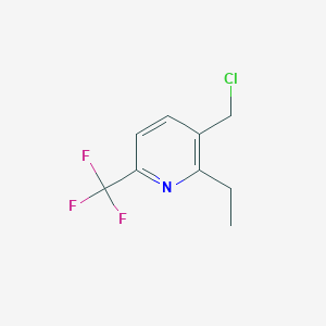 3-(Chloromethyl)-2-ethyl-6-(trifluoromethyl)pyridine