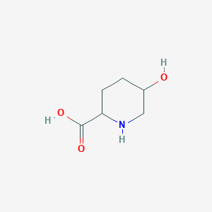 molecular formula C6H11NO3 B086455 5-羟基哌啶-2-羧酸 CAS No. 13096-31-6
