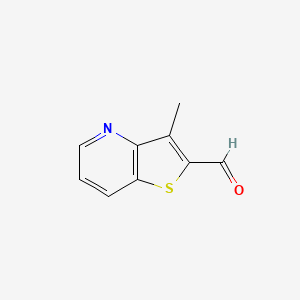 3-Methylthieno[3,2-b]pyridine-2-carbaldehyde