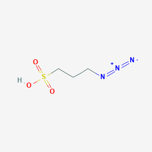molecular formula C3H7N3O3S B8645557 3-Azidopropane-1-sulfonic acid CAS No. 773785-62-9
