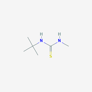 molecular formula C6H14N2S B8645578 1-Tert-butyl-3-methylthiourea 