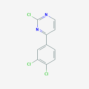 4-(3,4-Dichlorophenyl)-2-chloropyrimidine