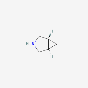 molecular formula C5H9N B8645729 (1R,5S)-3-azabicyclo[3.1.0]hexane 