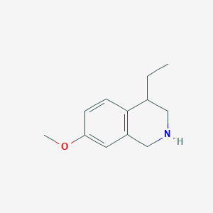 4-Ethyl-7-methoxy-1,2,3,4-tetrahydro-isoquinoline