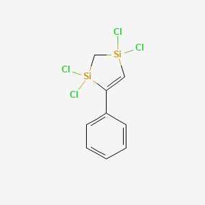 1,3-Disilacyclopent-4-ene, 1,1,3,3-tetrachloro-4-phenyl-