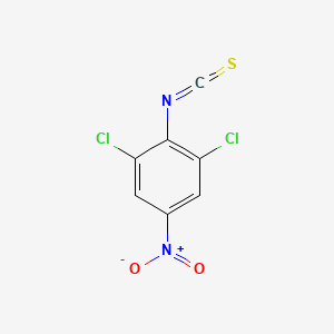 molecular formula C7H2Cl2N2O2S B8645863 2,6-Dichloro-4-nitrophenyl isothiocyanate CAS No. 22133-98-8