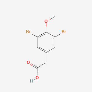 2-(3,5-Dibromo-4-methoxyphenyl)acetic acid