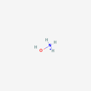 molecular formula H4NO+ B8646004 Hydroxyammonium CAS No. 66097-71-0