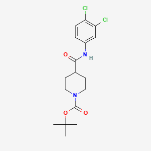 Tert-butyl 4-{[(3,4-dichlorophenyl)amino]carbonyl}piperidine-1-carboxylate