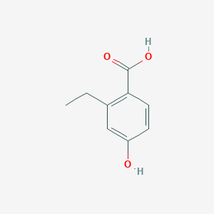 molecular formula C9H10O3 B8646139 2-Ethyl-4-hydroxybenzoic acid 