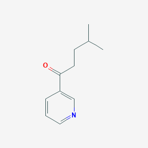 molecular formula C11H15NO B8646168 3-Methylbutyl 3-pyridyl ketone 