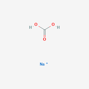 molecular formula CH2NaO3 B8646195 Sodium hydrogen bicarbonate 