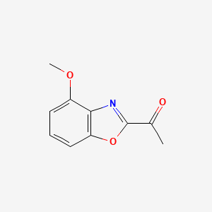 1-(4-Methoxybenzo[d]oxazol-2-yl)ethanone