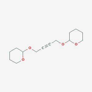molecular formula C14H22O4 B8646368 2-Butyne, 1,4-bis[(tetrahydropyran-2-yl)oxy]- CAS No. 92372-45-7