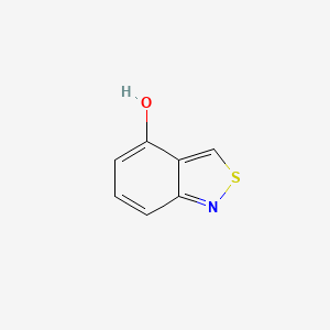 molecular formula C7H5NOS B8646376 2,1-Benzothiazol-4(1H)-one CAS No. 56911-04-7