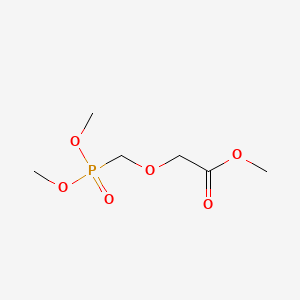 molecular formula C6H13O6P B8646390 Methyl [(dimethoxyphosphoryl)methoxy]acetate 