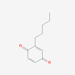 2-Pentylcyclohexa-2,5-diene-1,4-dione