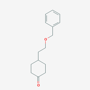 4-(2-Benzyloxyethyl)cyclohexanone