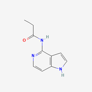 N-(1H-pyrrolo[3,2-c]pyridin-4-yl)propanamide