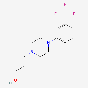 3-{4-[3-(Trifluoromethyl)phenyl]piperazin-1-yl}propan-1-ol