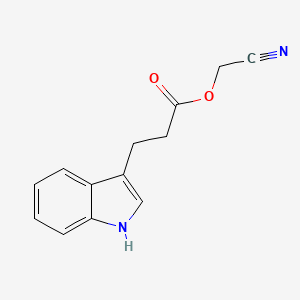 cyanomethyl 3-(1H-indol-3-yl)propanoate