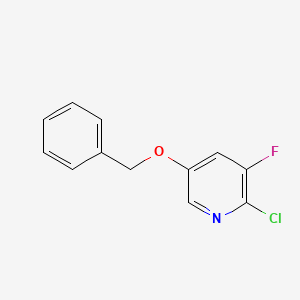 5-(Benzyloxy)-2-chloro-3-fluoropyridine