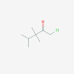 1-Chloro-3,3,4-trimethylpentan-2-one