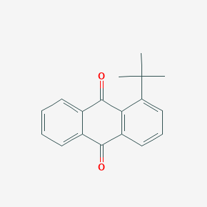 molecular formula C18H16O2 B8646621 1-tert-Butylanthracene-9,10-dione CAS No. 37808-19-8