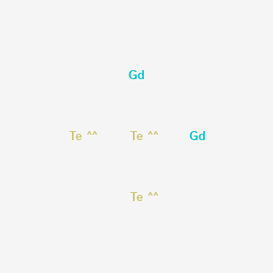 molecular formula Gd2Te3 B086467 碲化钆 CAS No. 12160-99-5