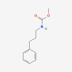 molecular formula C11H15NO2 B8646734 3-Phenylpropylcarbamic acid methyl ester 