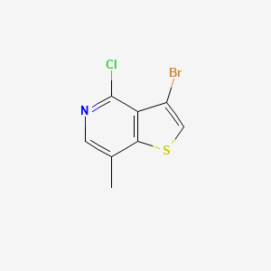 3-Bromo-4-chloro-7-methylthieno[3,2-c]pyridine