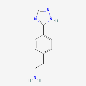 2-(4-(4H-1,2,4-triazol-3-yl)phenyl)-ethanamine