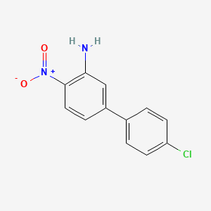 molecular formula C12H9ClN2O2 B8646914 5-(4-Chlorophenyl)-2-nitroaniline CAS No. 62579-61-7