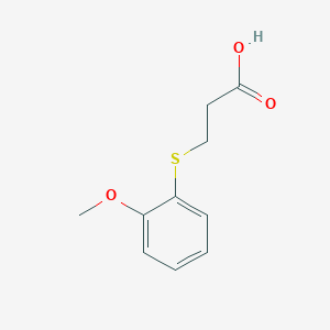 3-[(2-Methoxyphenyl)thio]propanoic acid