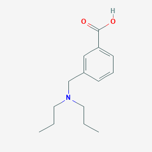 3-Dipropylaminomethyl-benzoic acid