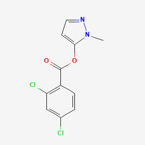 1-Methyl-5-(2,4-dichlorobenzoyloxy)-pyrazole