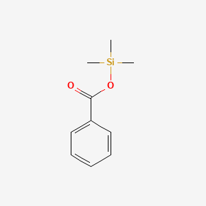 molecular formula C10H14O2Si B8647152 Trimethylsilyl benzoate CAS No. 2078-12-8